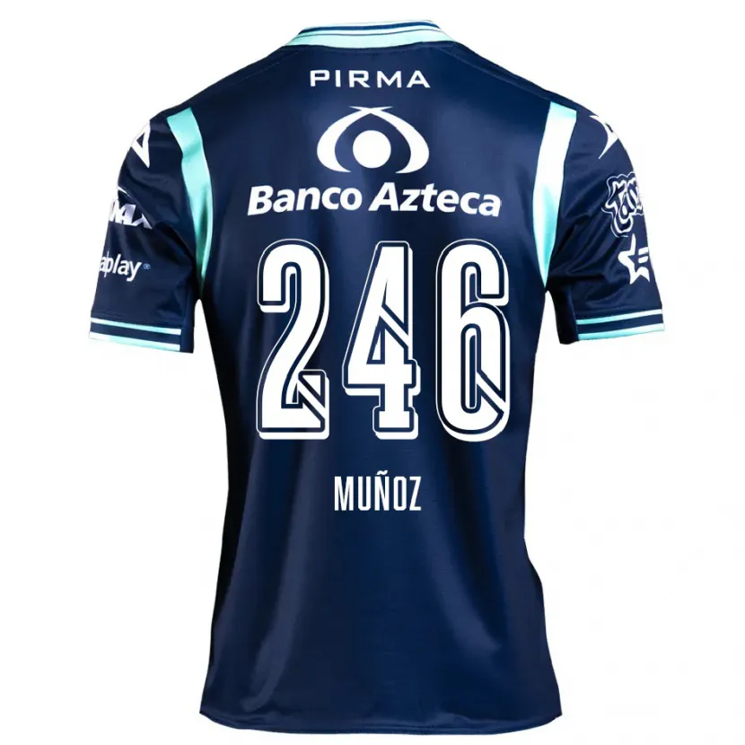 Danxen Kid Zamier Muñoz #246 Navy Blue Away Jersey 2024/25 T-Shirt