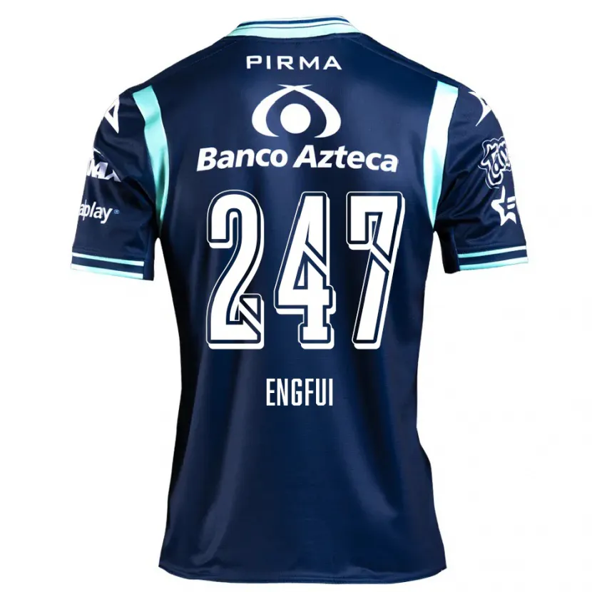 Danxen Kid Emilio Engfui #247 Navy Blue Away Jersey 2024/25 T-Shirt