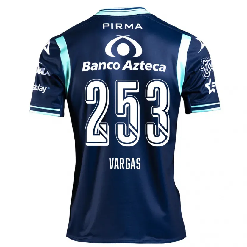 Danxen Kid Edwin Vargas #253 Navy Blue Away Jersey 2024/25 T-Shirt