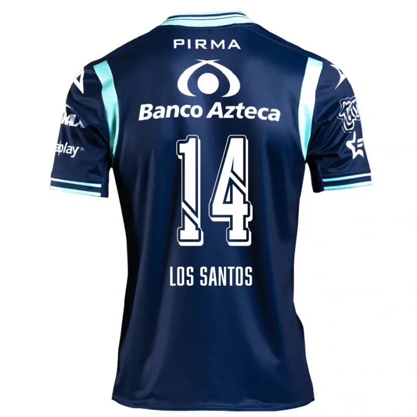 Danxen Kid Lucas De Los Santos #14 Navy Blue Away Jersey 2024/25 T-Shirt