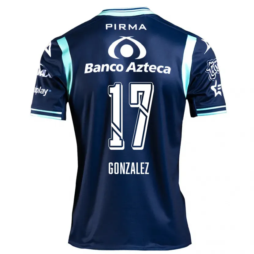 Danxen Kid Andrea González #17 Navy Blue Away Jersey 2024/25 T-Shirt