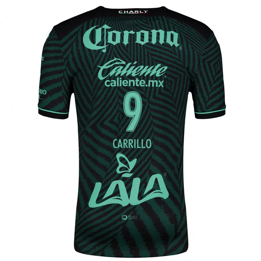 Danxen Kid Jordán Carrillo #9 Black Green Away Jersey 2024/25 T-Shirt