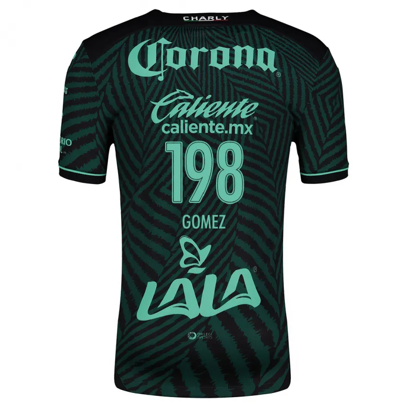 Danxen Kid Isaác Gómez #198 Black Green Away Jersey 2024/25 T-Shirt