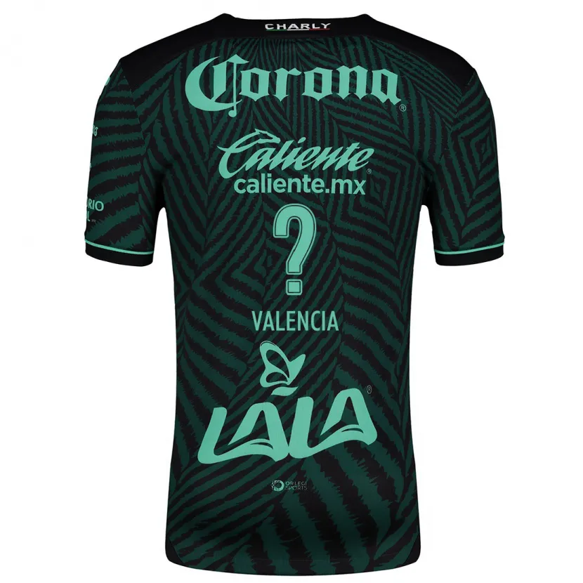 Danxen Kid Álex Valencia #0 Black Green Away Jersey 2024/25 T-Shirt