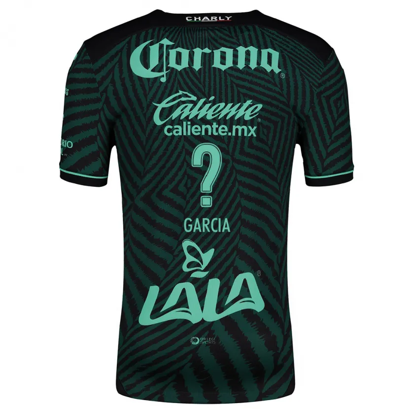 Danxen Kid Kevin García #0 Black Green Away Jersey 2024/25 T-Shirt