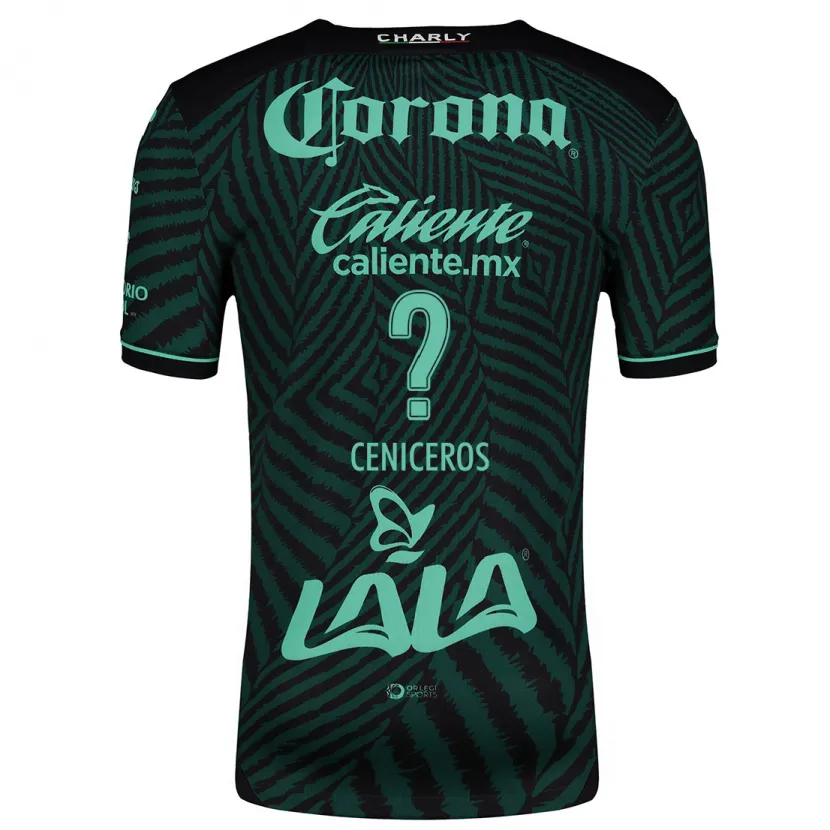 Danxen Kid Carlos Ceniceros #0 Black Green Away Jersey 2024/25 T-Shirt