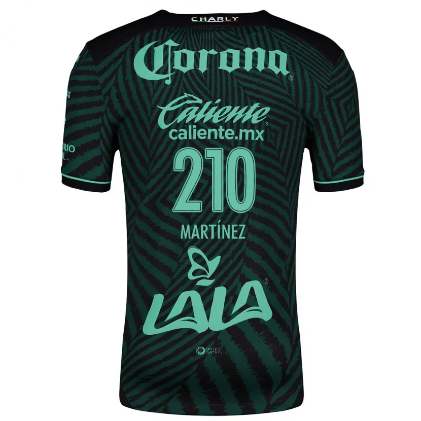 Danxen Kid André Martínez #210 Black Green Away Jersey 2024/25 T-Shirt