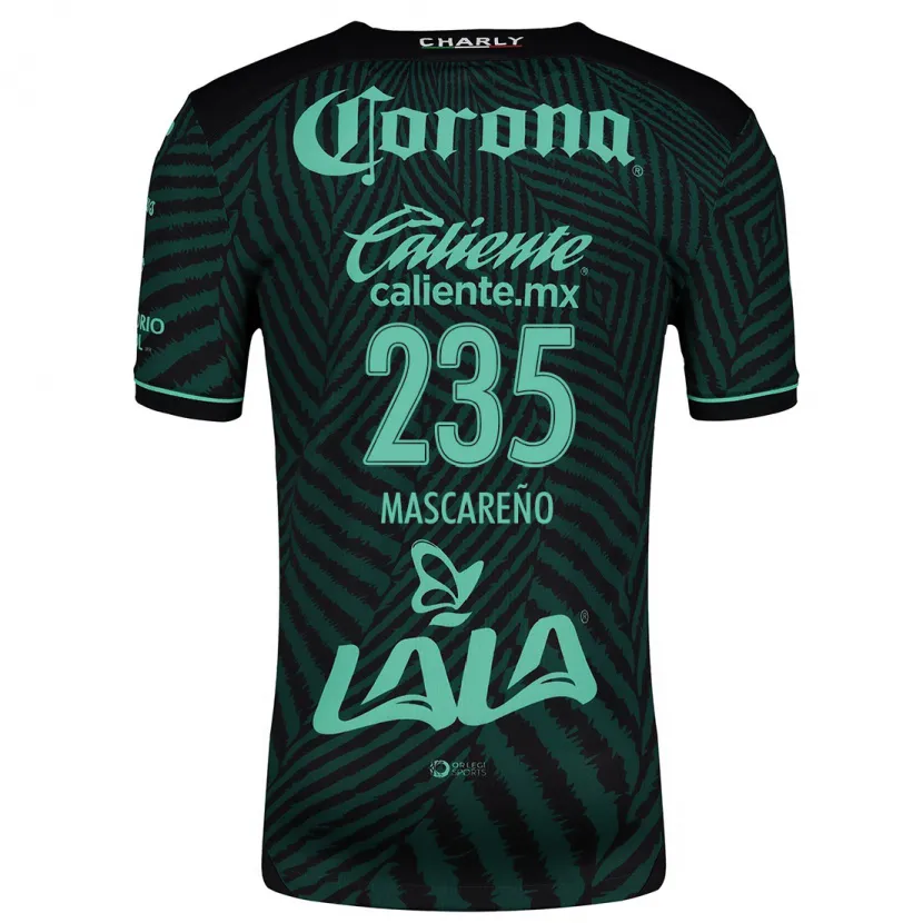 Danxen Kid Luis Mascareño #235 Black Green Away Jersey 2024/25 T-Shirt