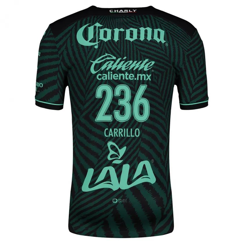 Danxen Kid Fernando Carrillo #236 Black Green Away Jersey 2024/25 T-Shirt