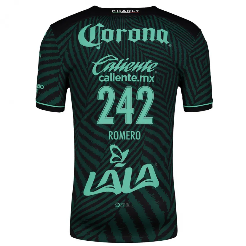 Danxen Kid Ángel Romero #242 Black Green Away Jersey 2024/25 T-Shirt