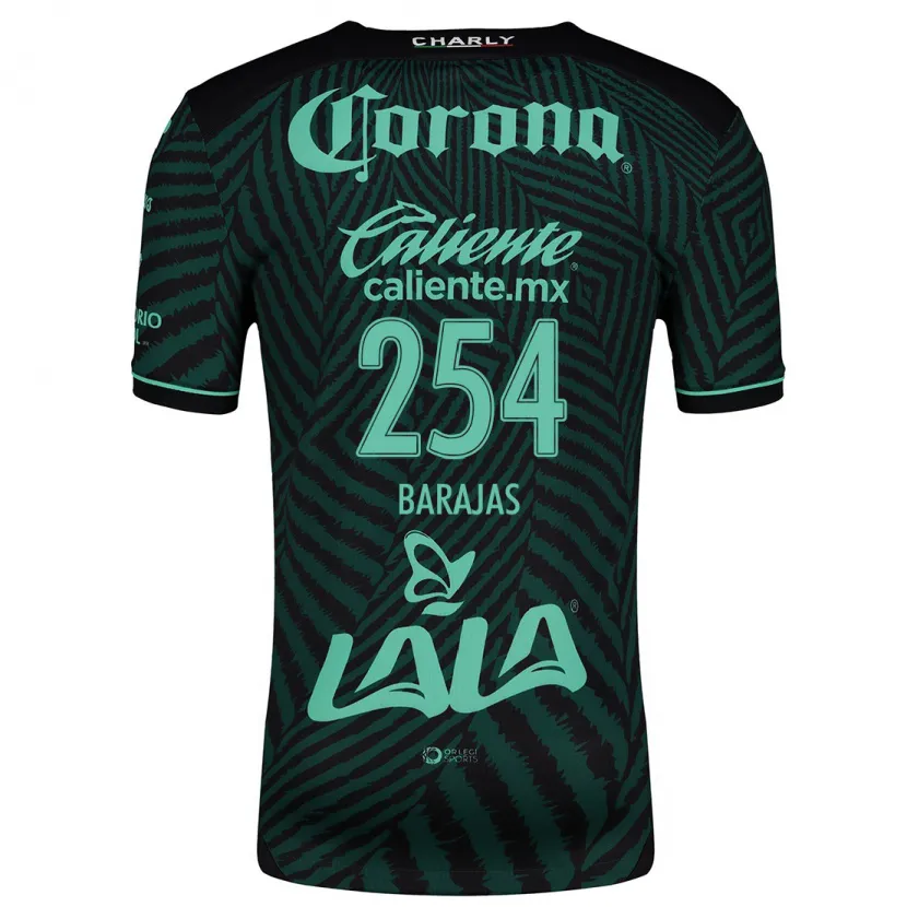 Danxen Kid Sergio Barajas #254 Black Green Away Jersey 2024/25 T-Shirt