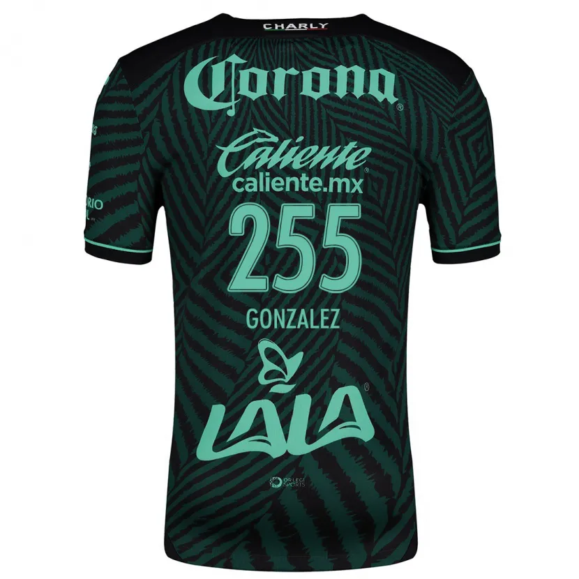 Danxen Kid Valente González #255 Black Green Away Jersey 2024/25 T-Shirt