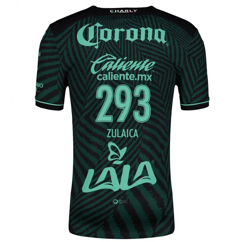 Danxen Kid José Zulaica #293 Black Green Away Jersey 2024/25 T-Shirt