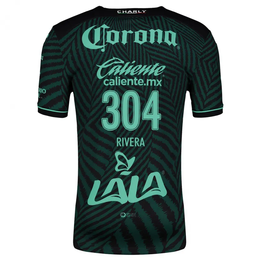 Danxen Kid Jorge Rivera #304 Black Green Away Jersey 2024/25 T-Shirt