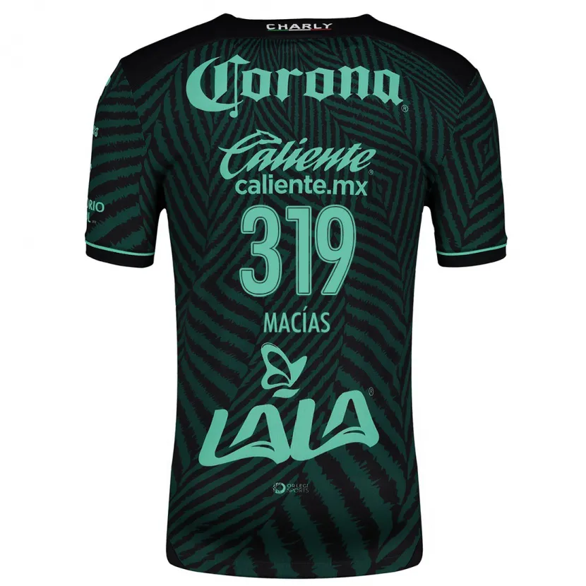 Danxen Kid Jesús Macías #319 Black Green Away Jersey 2024/25 T-Shirt