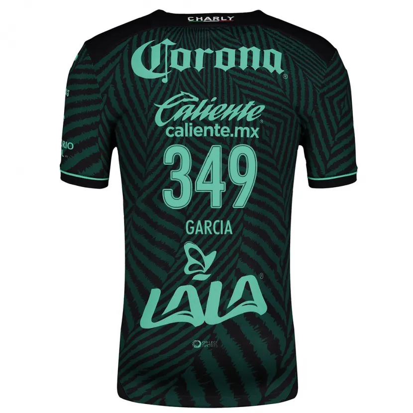 Danxen Kid Diego García #349 Black Green Away Jersey 2024/25 T-Shirt