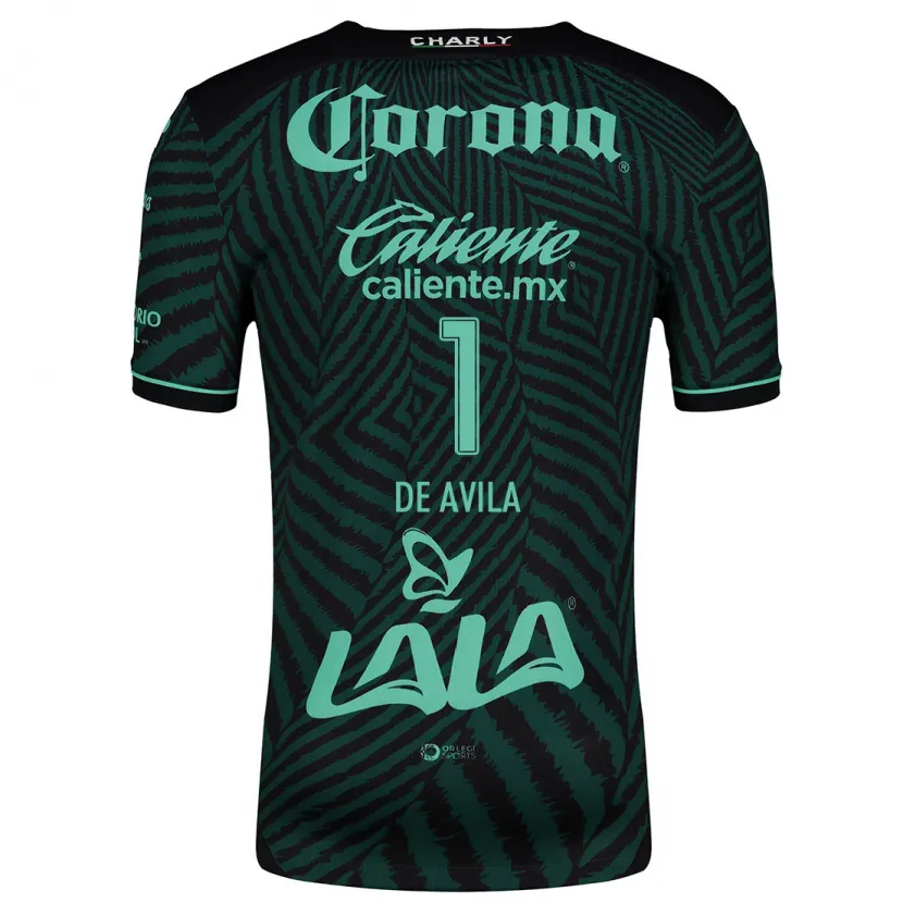 Danxen Kid Hannia De Ávila #1 Black Green Away Jersey 2024/25 T-Shirt