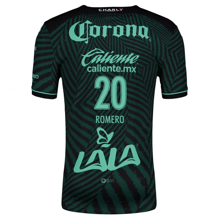 Danxen Kid Lia Romero #20 Black Green Away Jersey 2024/25 T-Shirt