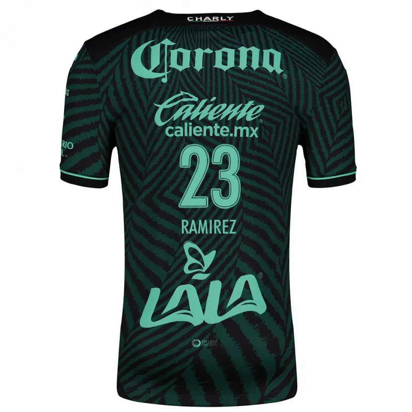 Danxen Kid Alexxandra Ramírez #23 Black Green Away Jersey 2024/25 T-Shirt