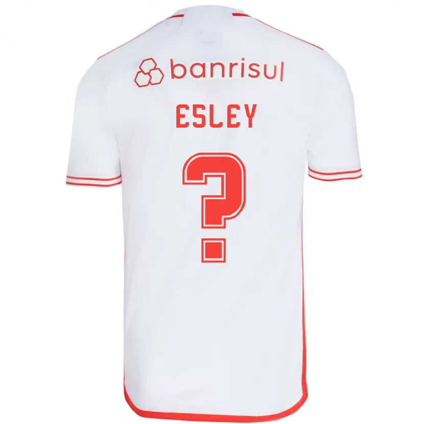 Danxen Kid Esley #0 White Red Away Jersey 2024/25 T-Shirt