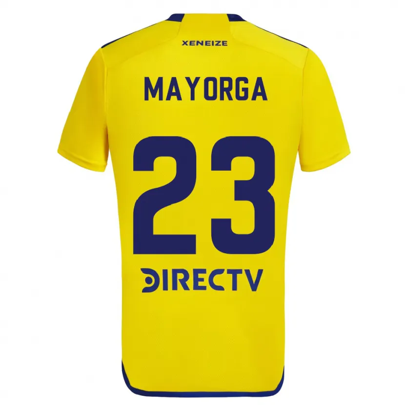 Danxen Kid Miriam Mayorga #23 Yellow Blue Away Jersey 2024/25 T-Shirt