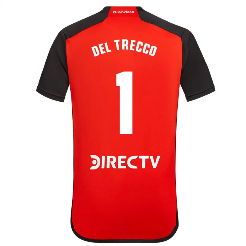 Danxen Kid Martina Del Trecco #1 Red Black White Away Jersey 2024/25 T-Shirt