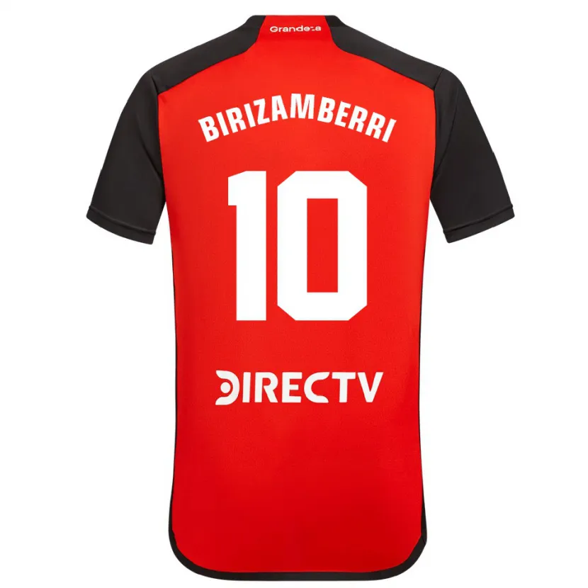 Danxen Kid María Carolina Birizamberri Rivero #10 Red Black White Away Jersey 2024/25 T-Shirt