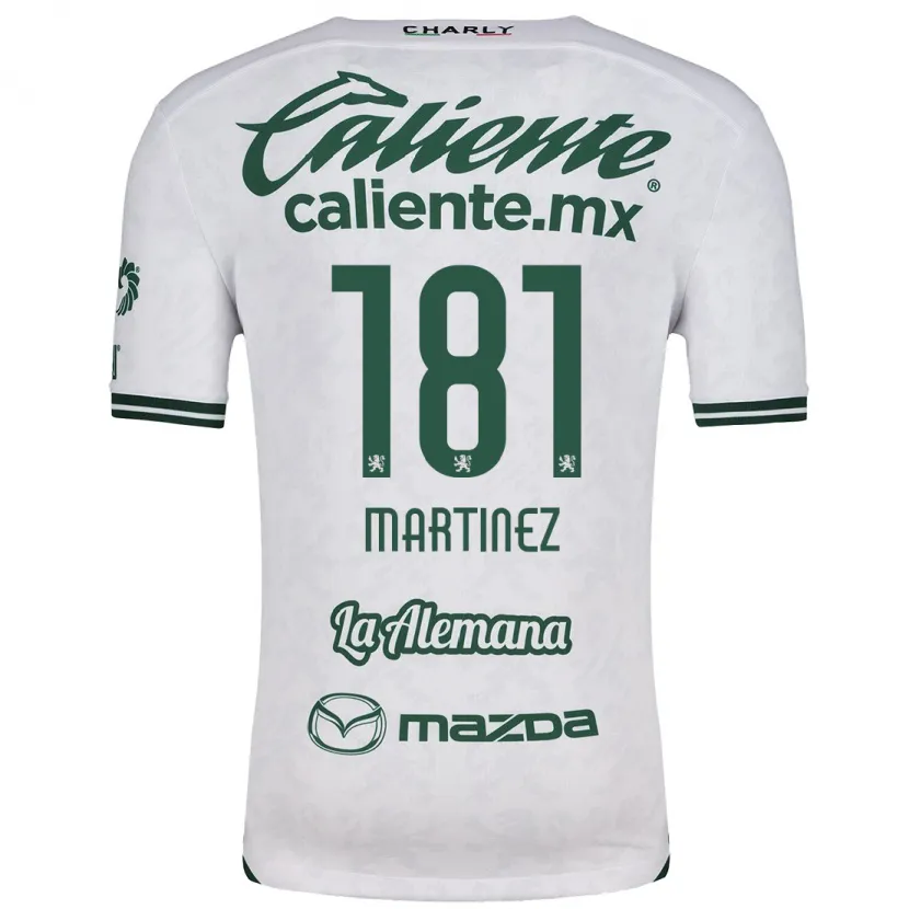 Danxen Kid Irving Martínez #181 White Green Away Jersey 2024/25 T-Shirt