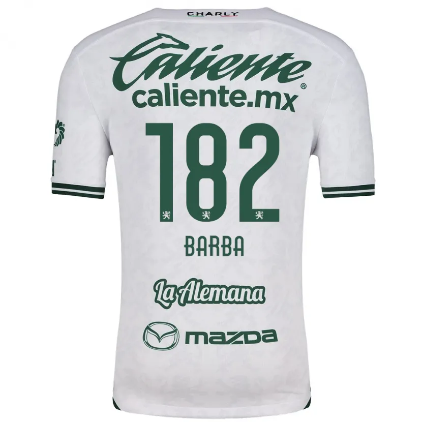 Danxen Kid Austin Barba #182 White Green Away Jersey 2024/25 T-Shirt