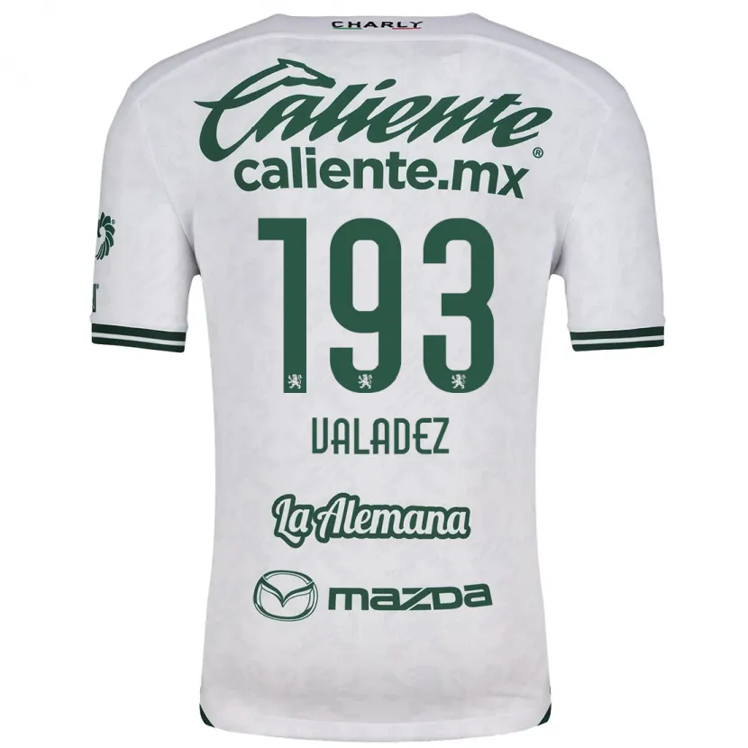 Danxen Kid Luis Valadez #193 White Green Away Jersey 2024/25 T-Shirt