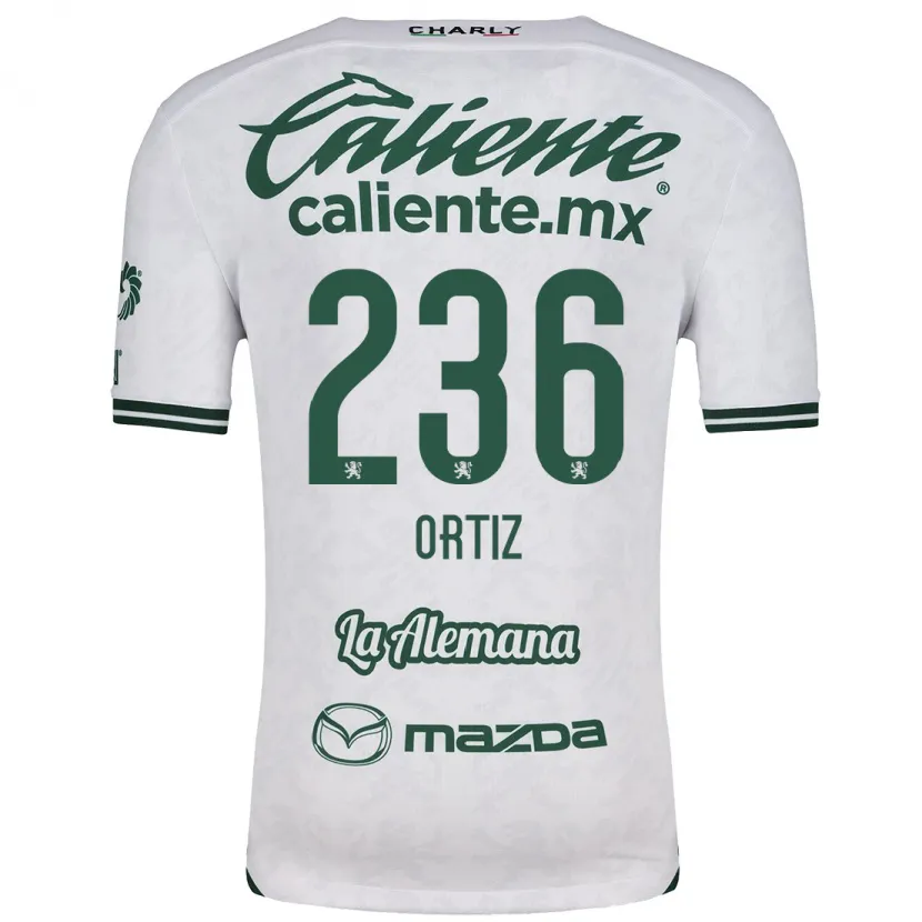 Danxen Kid Youssef Ortiz #236 White Green Away Jersey 2024/25 T-Shirt