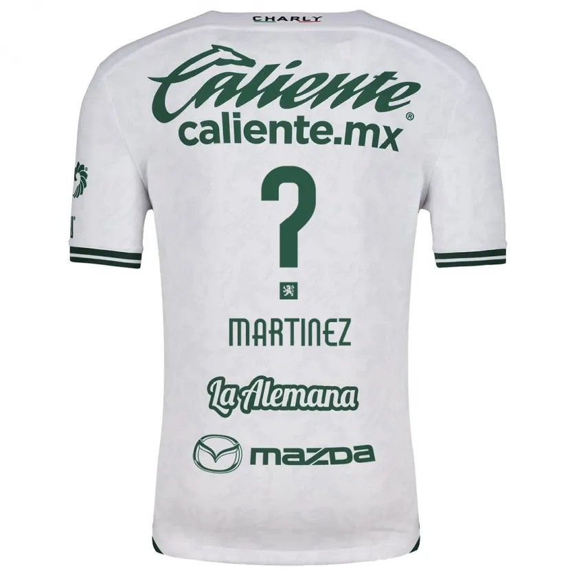 Danxen Kid Edson Martínez #0 White Green Away Jersey 2024/25 T-Shirt