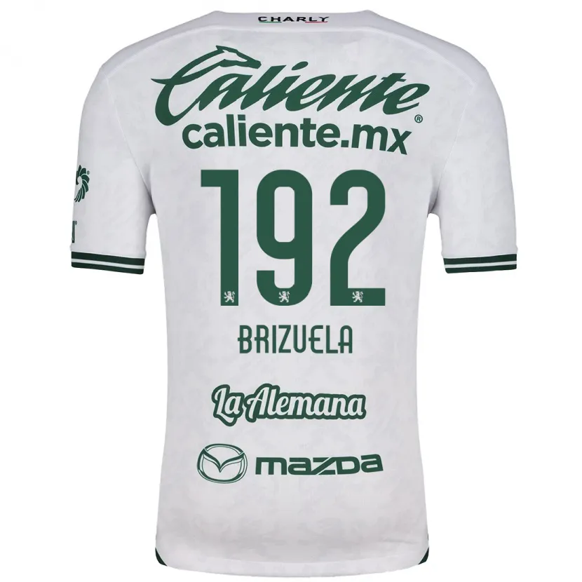 Danxen Kid Juan Brizuela #192 White Green Away Jersey 2024/25 T-Shirt