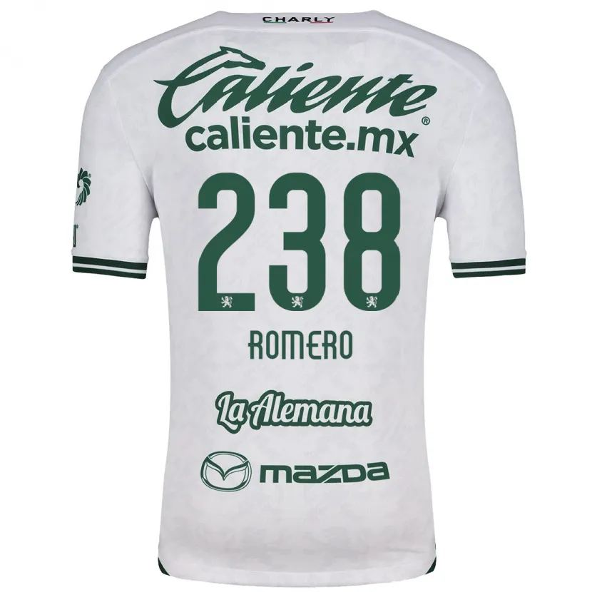 Danxen Kid Paulo Romero #238 White Green Away Jersey 2024/25 T-Shirt