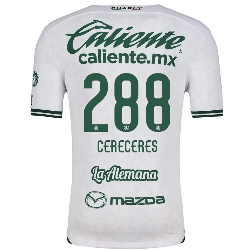 Danxen Kid Thomas Cereceres #288 White Green Away Jersey 2024/25 T-Shirt