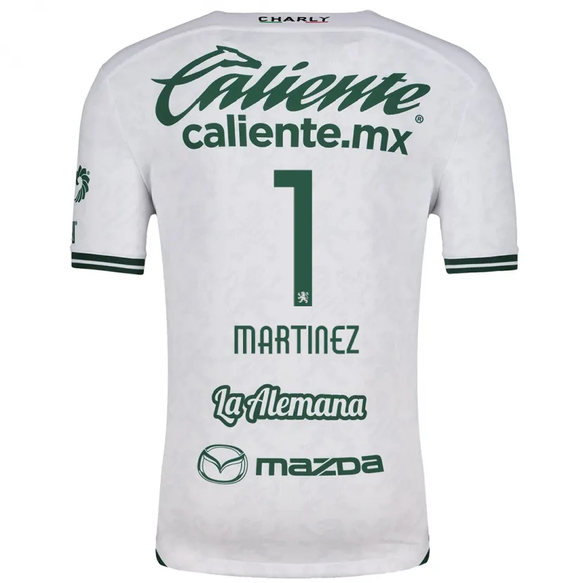 Danxen Kid Angeles Martínez #1 White Green Away Jersey 2024/25 T-Shirt