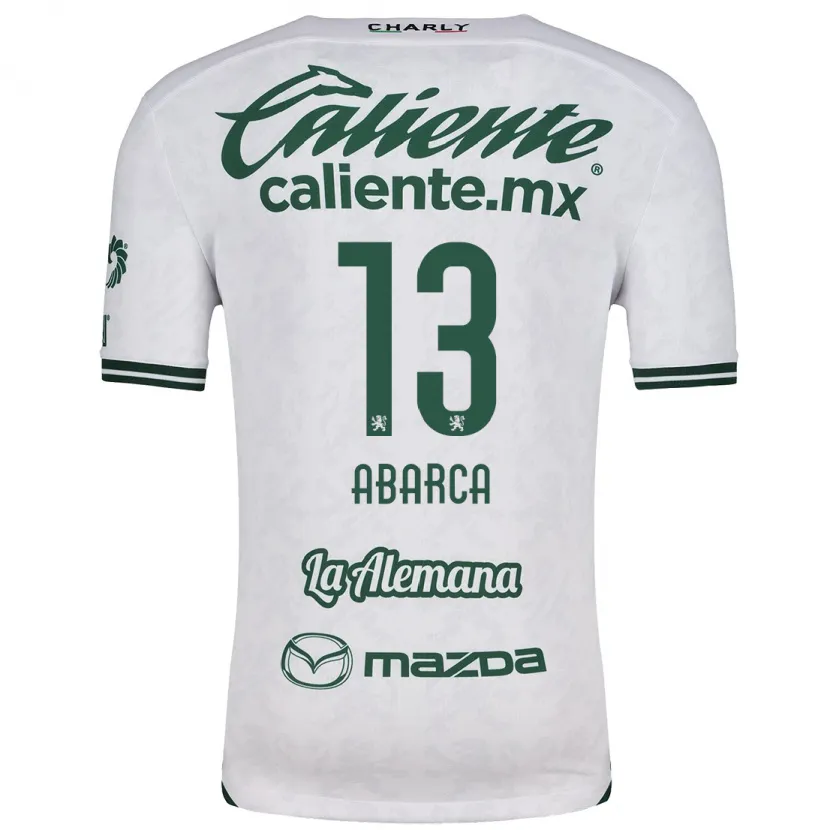 Danxen Kid Vidalia Abarca #13 White Green Away Jersey 2024/25 T-Shirt