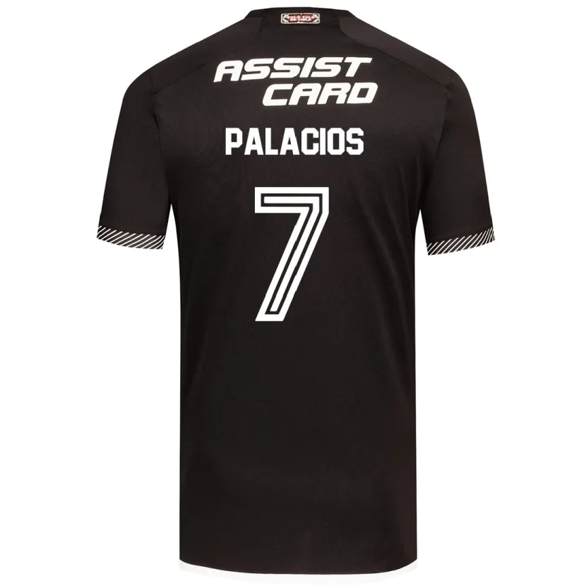 Danxen Kid Carlos Palacios #7 Black White Away Jersey 2024/25 T-Shirt