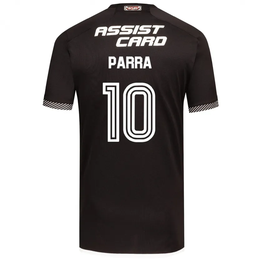 Danxen Kid Pablo Parra #10 Black White Away Jersey 2024/25 T-Shirt