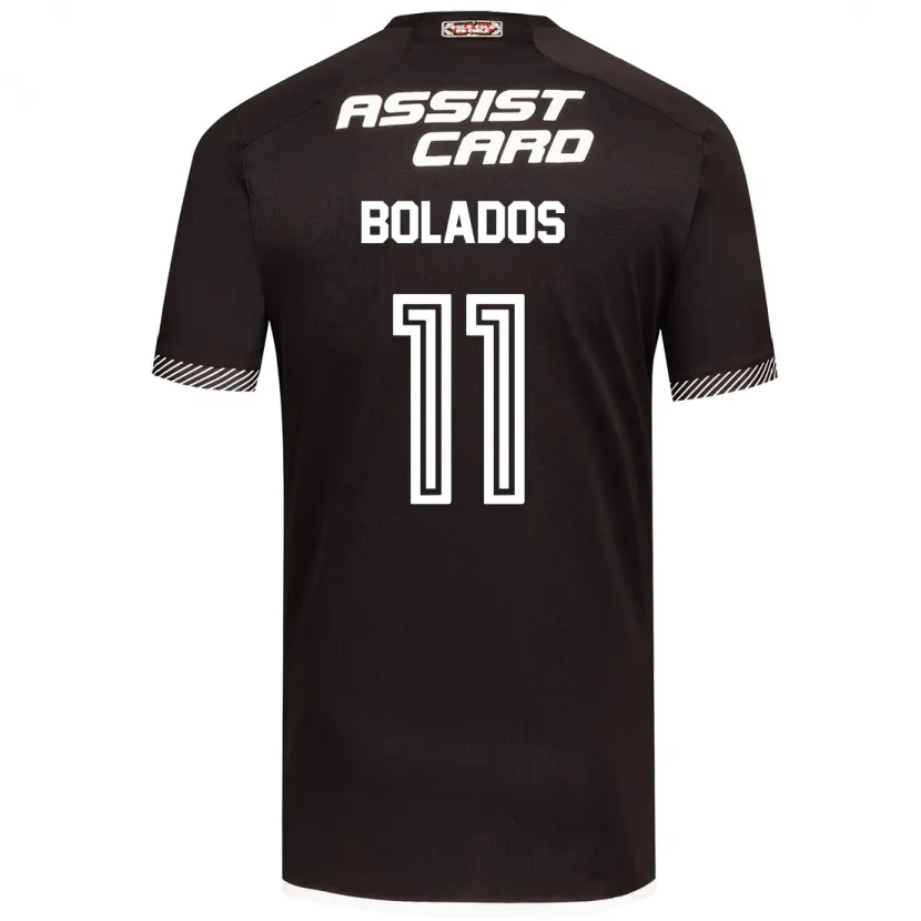 Danxen Kid Marcos Bolados #11 Black White Away Jersey 2024/25 T-Shirt