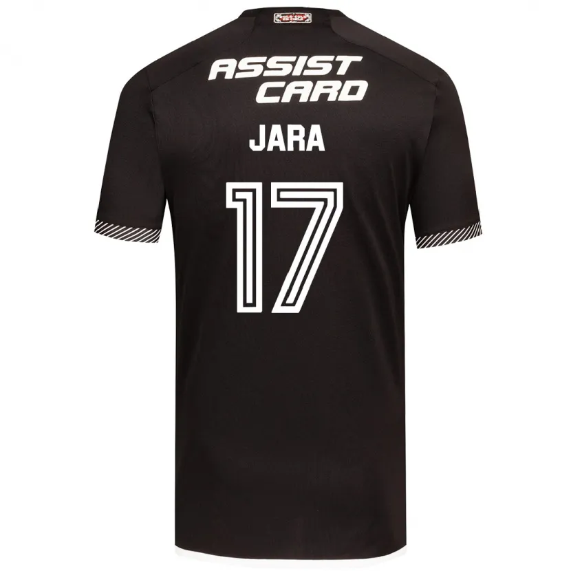 Danxen Kid Ignacio Jara #17 Black White Away Jersey 2024/25 T-Shirt