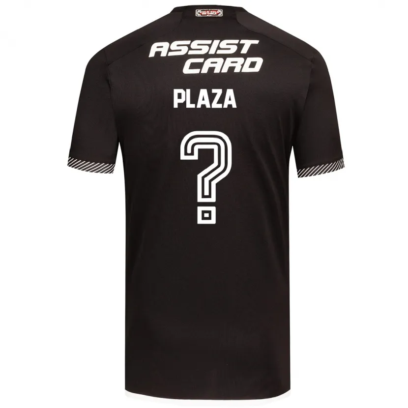 Danxen Kid Diego Plaza #0 Black White Away Jersey 2024/25 T-Shirt