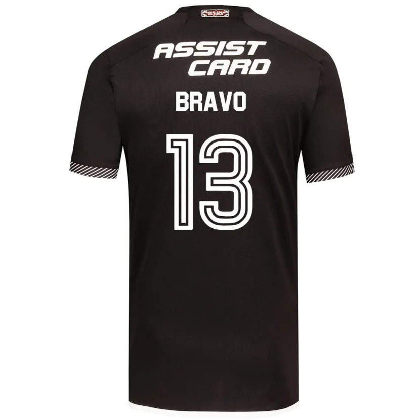 Danxen Kid Santiago Bravo #13 Black White Away Jersey 2024/25 T-Shirt