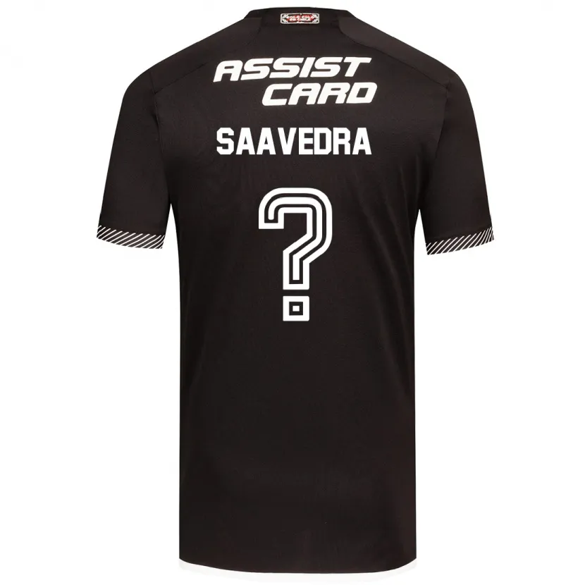 Danxen Kid Danilo Saavedra #0 Black White Away Jersey 2024/25 T-Shirt