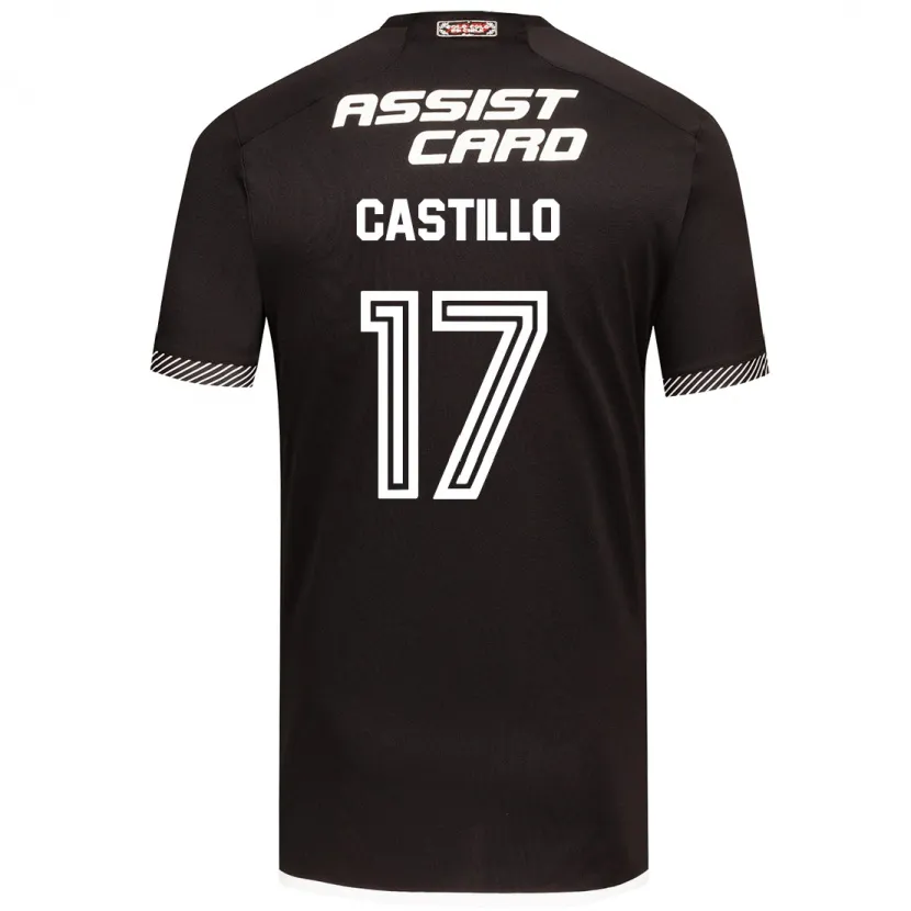 Danxen Kid Fabián Castillo #17 Black White Away Jersey 2024/25 T-Shirt