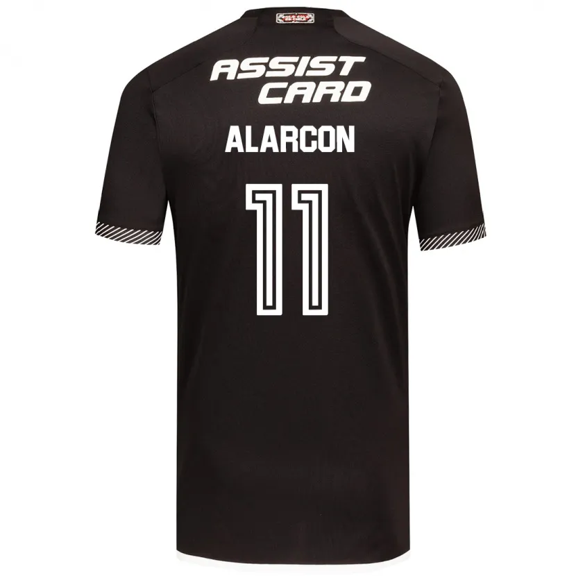 Danxen Kid Antonia Alarcón #11 Black White Away Jersey 2024/25 T-Shirt