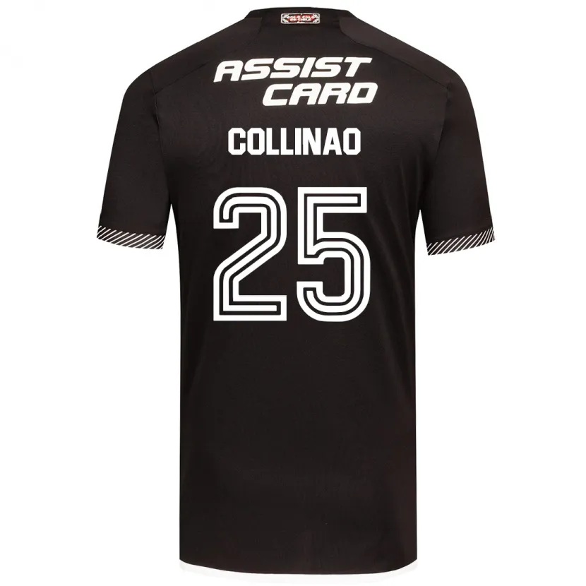 Danxen Kid Margarita Collinao #25 Black White Away Jersey 2024/25 T-Shirt