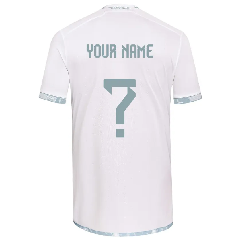 Danxen Kid Your Name #0 White Grey Away Jersey 2024/25 T-Shirt