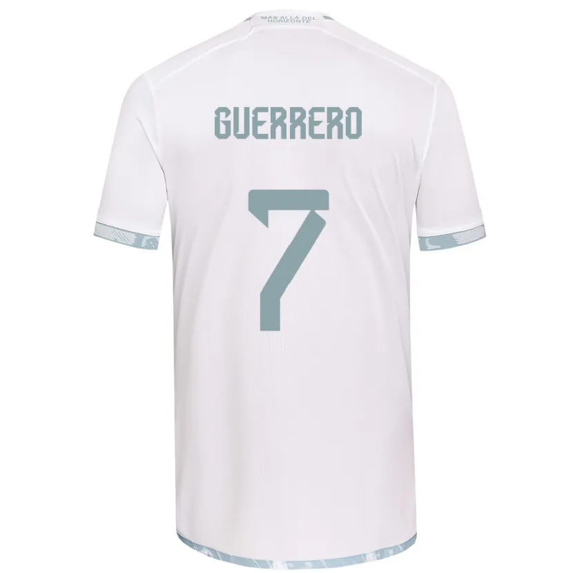 Danxen Kid Maximiliano Guerrero #7 White Grey Away Jersey 2024/25 T-Shirt