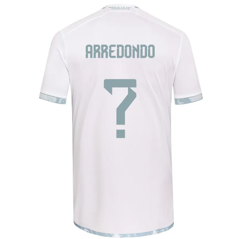 Danxen Kid Milovan Arredondo #0 White Grey Away Jersey 2024/25 T-Shirt